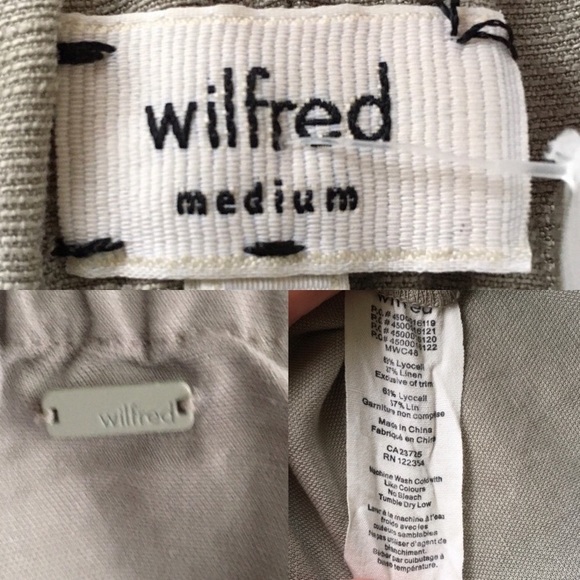 (SOLD) ARITZIA Wilfred High Waist Cuffed Shorts M - Picture 3 of 8